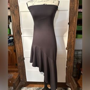 Mustard Seed Charcoal Form-Fitted Strapless Dress | Size Small NWT